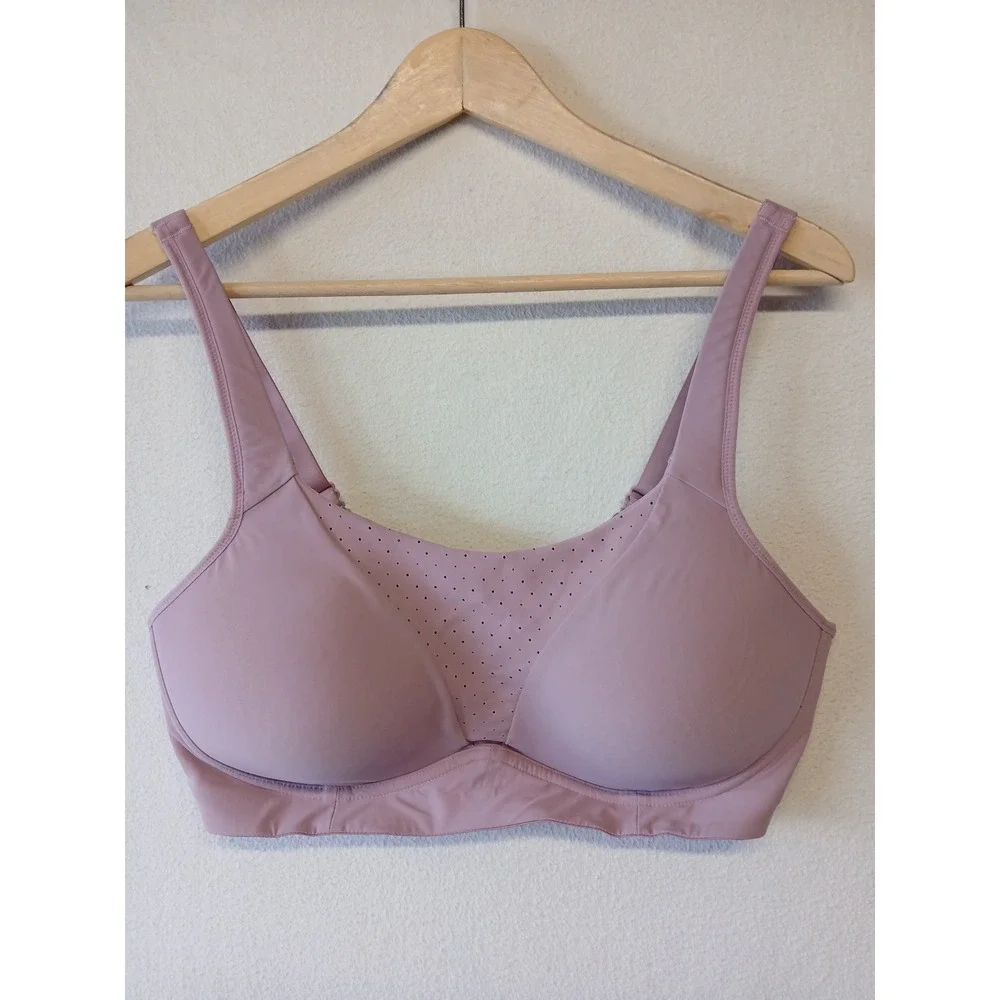 Lululemon run times high impact sports bra pink size 38D running